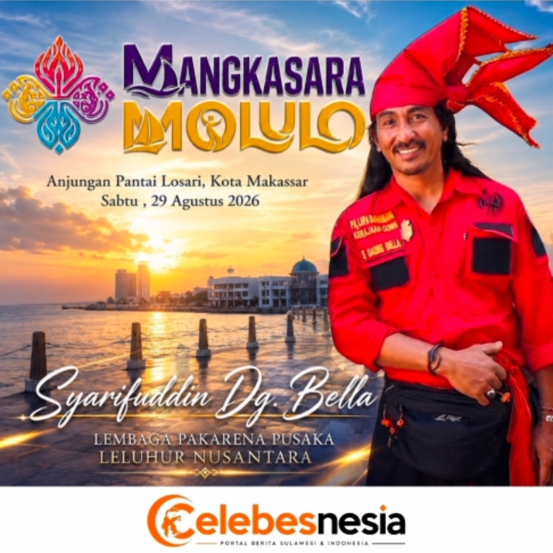 Kolaborasi Budaya Mangkasara' Molulo 2026: Menyatukan Semangat Bumi Anoa dan Bumi Sawerigading di Makassar.