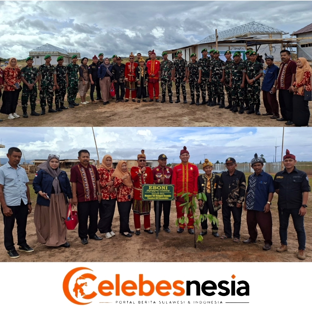 Perkuat Sinergi dengan Tokoh Adat, Pangdam XVI/Hasanuddin Tinjau Pembangunan Yonif TP 919 Sangia Dowo di Bombana
